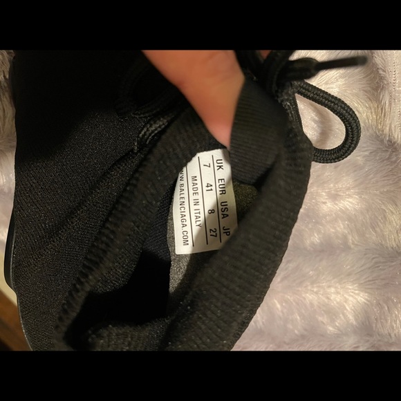 Balenciaga Men Speed Laceup Sneaker size 7 - Picture 3 of 10